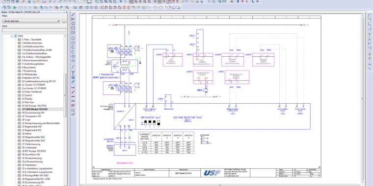 USF Water Group 2015: Elektroplanung mit EPLAN